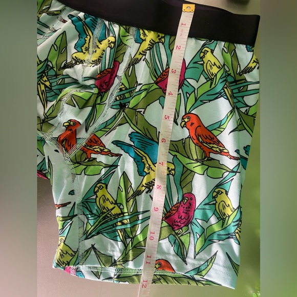 NEW MeUndies Tropical Birds/Parrots Boxer Briefs - Picture 7 of 8